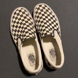 Checkered Vans
